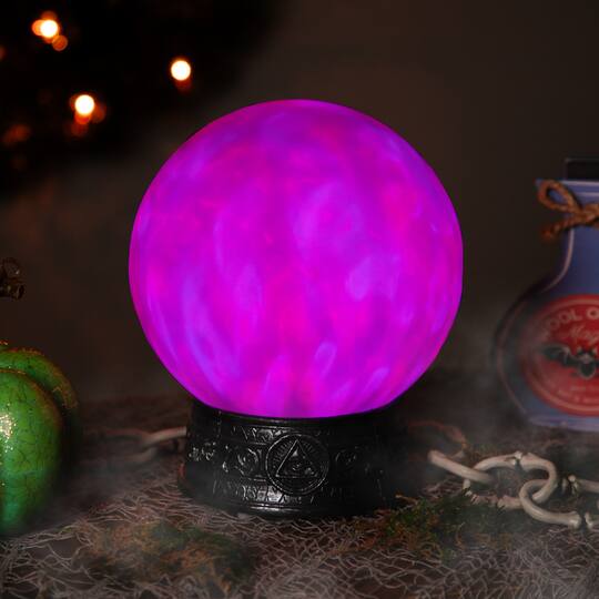 8" LED Lighted Mystical Crystal Ball with Sound
